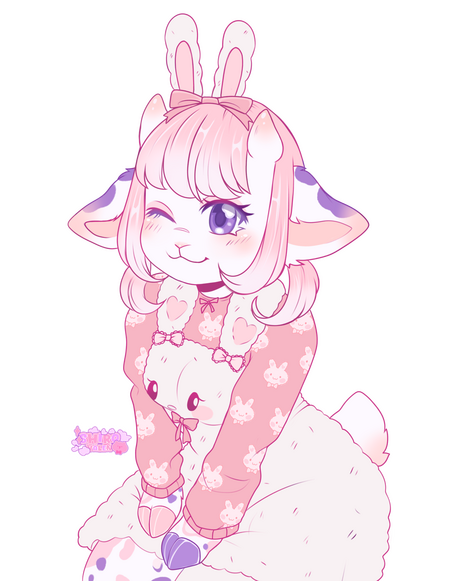 Flat colored example